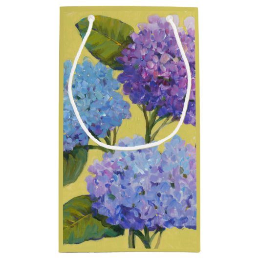 Petit Sac Cadeau Hydrangée de printemps I (Dos)