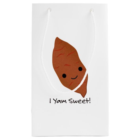 Petit Sac Cadeau I Yam Sweet Cute kawaii Sweet Potato (Dos)