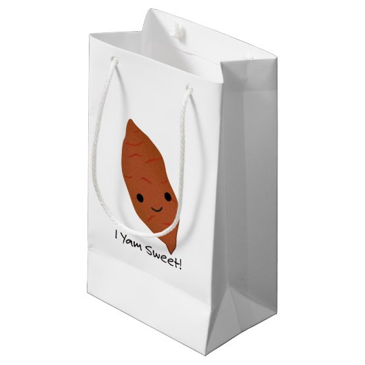 Petit Sac Cadeau I Yam Sweet Cute kawaii Sweet Potato (Devant Angle)