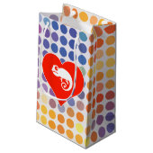 Petit Sac Cadeau Icône de caméléon (Dos Angle)