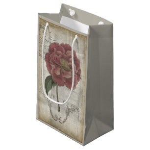Petit Sac Cadeau III floral français