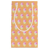 Petit Sac Cadeau illusima Orange (Devant)