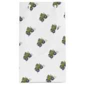 Petit Sac Cadeau Illustration de bande dessinée d'un éléphant (Dos)