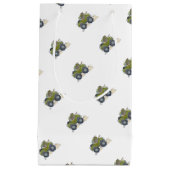 Petit Sac Cadeau Illustration de bande dessinée d'un éléphant (Devant)