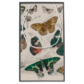 Petit Sac Cadeau Illustration de papillon antique : 1820 Orfèvre (Dos)