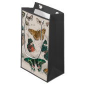 Petit Sac Cadeau Illustration de papillon antique : 1820 Orfèvre (Devant Angle)