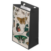 Petit Sac Cadeau Illustration de papillon antique : 1820 Orfèvre (Dos Angle)