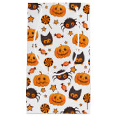 Petit Sac Cadeau Illustration mignonne de motif de Halloween (Devant)