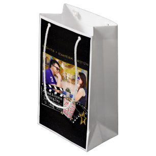 Petit Sac Cadeau Image personnalisée du cinéma Star Cadre photo per