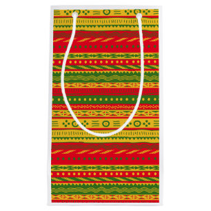 Petit Sac Cadeau Impression à l'africaine