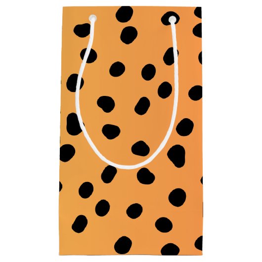 Petit Sac Cadeau Impression Cheetah moderne (Devant)