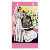 Petit Sac Cadeau impression de robe de mariée 1938 (Dos)