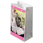 Petit Sac Cadeau impression de robe de mariée 1938 (Dos Angle)