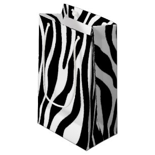 Petit Sac Cadeau Impression Zebra