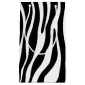 Petit Sac Cadeau Impression Zebra (Devant)