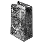 Petit sac cadeau imprimé en molleton (Devant Angle)