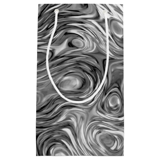 Petit sac cadeau imprimé en molleton (Devant)