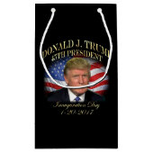 Petit Sac Cadeau Inauguration commémorative du Président Donald Tru (Dos)