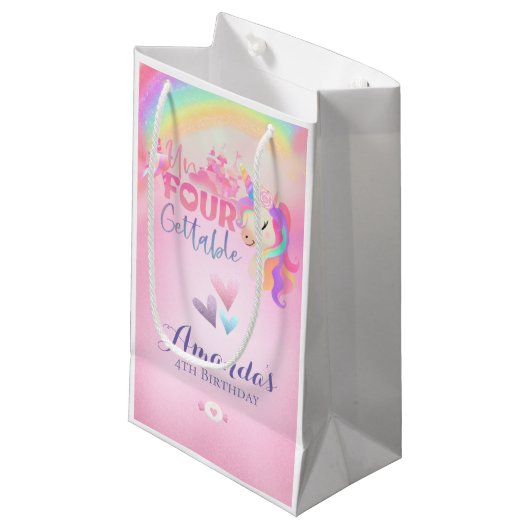 Petit Sac Cadeau Incartable (Devant Angle)