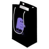 Petit Sac Cadeau Indi-gost Funny Halloween Indigo jeu d'enfant noir (Devant Angle)