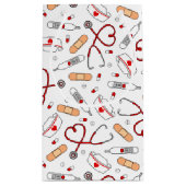 Petit Sac Cadeau Infirmière Amour Imprimer Arrière - plan blanc (Dos)