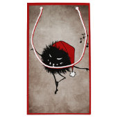Petit Sac Cadeau Insecte mauvais foncé de Noël (Dos)