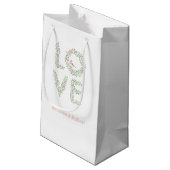 Petit Sac Cadeau Inséparables botaniques (Dos Angle)