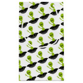 Petit Sac Cadeau Invasion Alien, Anniversaire (Dos)