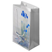 Petit Sac Cadeau Iris et Bird, Watanabe Seitei (Devant Angle)