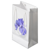 Petit Sac Cadeau Iris pourpre barbu grand (Devant Angle)