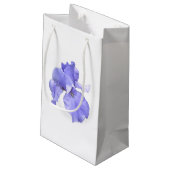 Petit Sac Cadeau Iris pourpre barbu grand (Dos Angle)