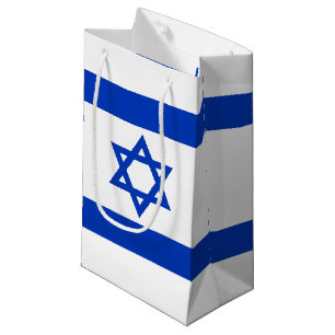 Petit Sac Cadeau Israël drapeau patriotique moderne