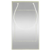 Petit Sac Cadeau Ivory Gem & Parties scintillant 14e anniversaire d (Dos)