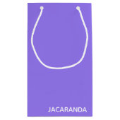 Petit Sac Cadeau Jacaranda purple color (Dos)