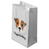 Petit sac cadeau Jack Russell (Dos Angle)