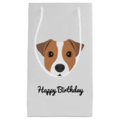 Petit sac cadeau Jack Russell (Devant)