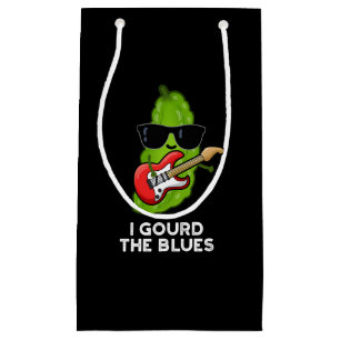 Petit Sac Cadeau J'Ai Gourdi Le Blues Drôle Veggie Pun Dark BG