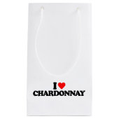 PETIT SAC CADEAU J'AIME CHARDONNAY (Devant)