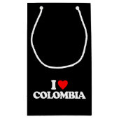 PETIT SAC CADEAU J'AIME LA COLOMBIE (Dos)
