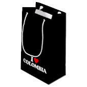 PETIT SAC CADEAU J'AIME LA COLOMBIE (Dos Angle)