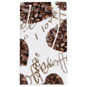 Petit Sac Cadeau J'Aime Le Café ! ! (Dos)