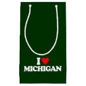 PETIT SAC CADEAU J'AIME LE MICHIGAN (Devant)