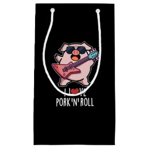 Petit Sac Cadeau J'Aime Le Porc Et Roulez Musique Drôle Pun De Coch