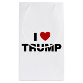 Petit Sac Cadeau J'aime Trump (Dos)