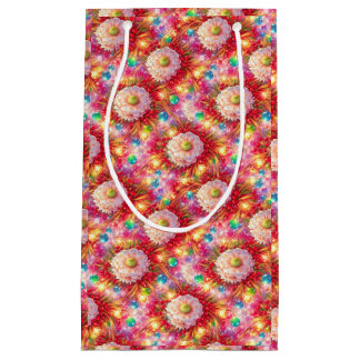 Petit Sac Cadeau Jardin Color Burst – Jardin magique coloré