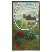 Petit Sac Cadeau Jardin des artistes de Monet dans Peinture d'Argen (Dos)