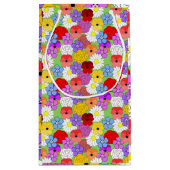 Petit Sac Cadeau Jardin fleuri (Dos)