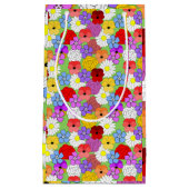 Petit Sac Cadeau Jardin fleuri (Devant)