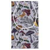 Petit Sac Cadeau Jardin floral d'Halloween éffrayant (Dos)