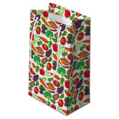 Petit Sac Cadeau Jardin végétal Produire Légumes de marché écologiq (Dos Angle)